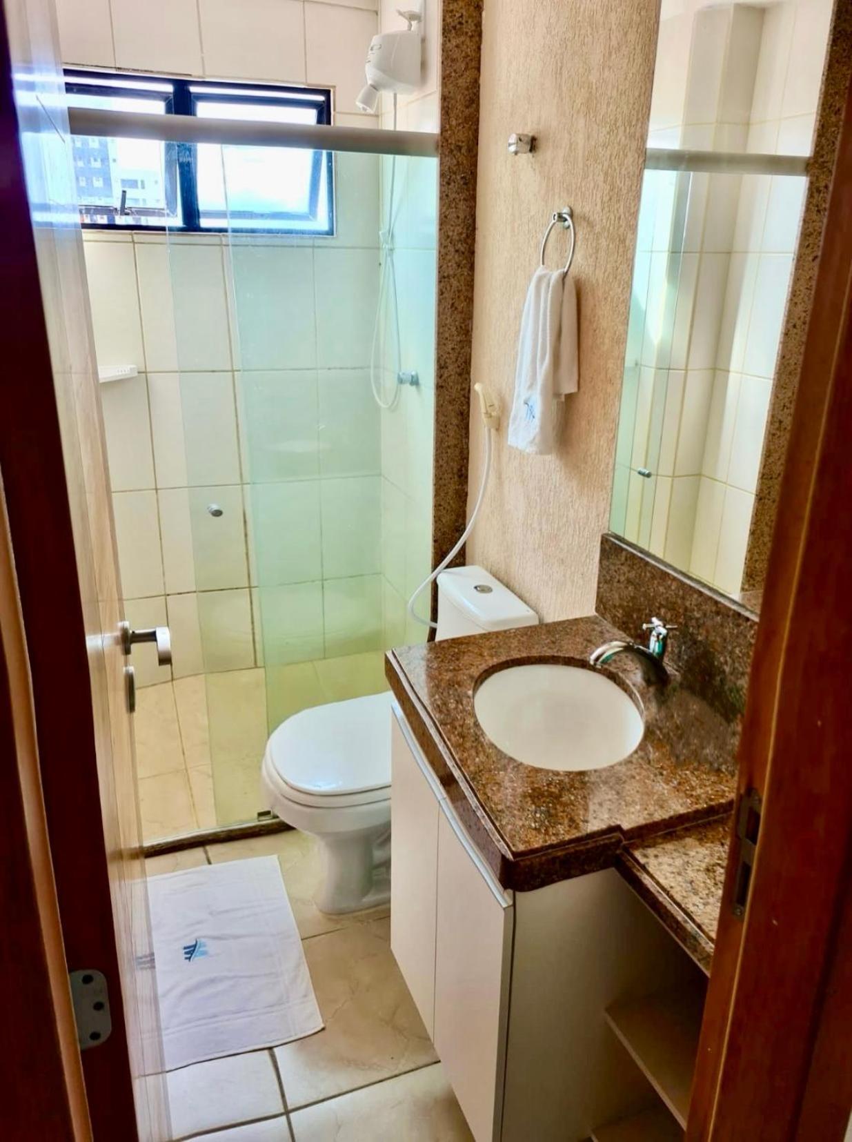Apartmán Aconchegantes Flats, 1 E 2 Qtos, Em Ponta Negra Natal Exteriér fotografie