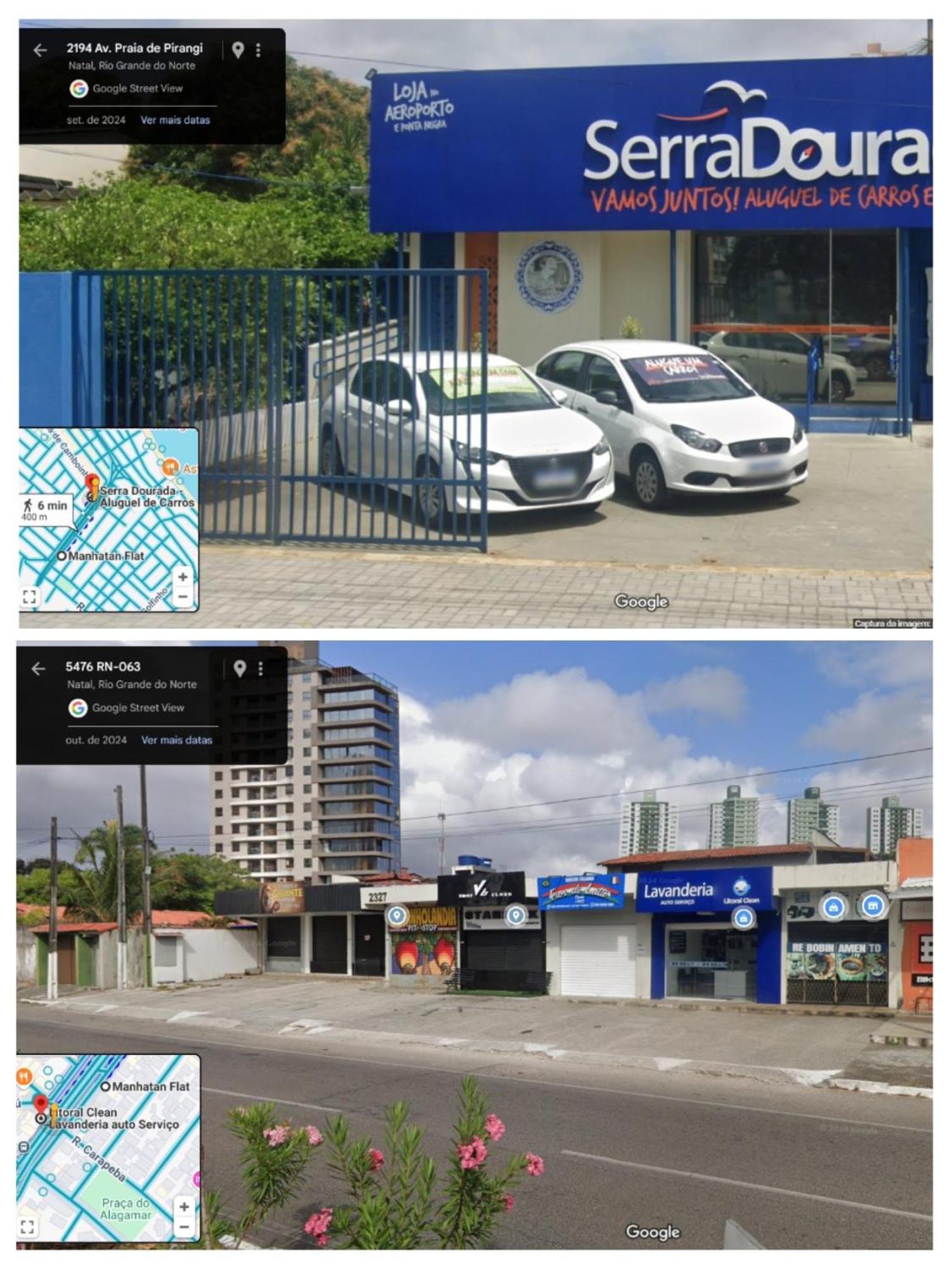 Apartmán Aconchegantes Flats, 1 E 2 Qtos, Em Ponta Negra Natal Exteriér fotografie